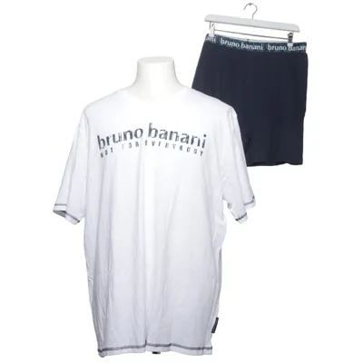 Pyjama (Wit, Blauw) van Bruno Banani Katoen