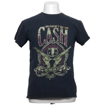 T-shirt (Sort, Flerfarvet) fra Gildan Bomuld
