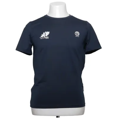 T-shirt (Blauw) van YMR Track Club Elastaan, Polyester