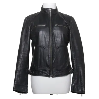 Leren jack (Zwart) van Mossimo Leer, Polyester