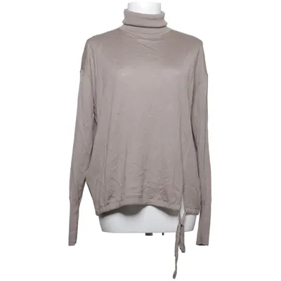 Turtleneck (Brown) from Esisto Silk, Wool