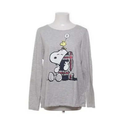 Långärmad t-shirt (Grå) från Peanuts Bomull, Polyester