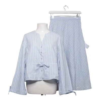 Set (Blauw, Wit) van Bubbleroom Capsule Collection Katoen
