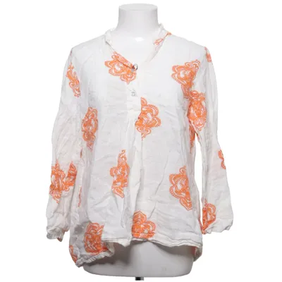 Blouse (Blanc, Orange) de QNUZ Lin