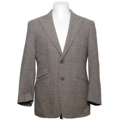 Blazer (Grijs, Beige) van Pierre Cardin Polyester, Wol