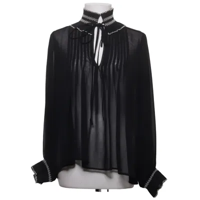 Bluse (Sort) fra Sandro Elastan, Polyester