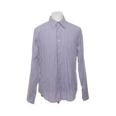 Skjorta (Lila, Grön, Vit) från Springfield Bomull