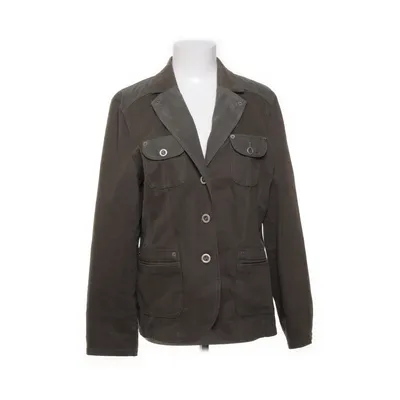 Veste safari (Vert) de Kombi Coton, Élasthane