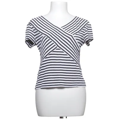 Wrap blouse (Black, White) from Clasen Acetate, Viscose