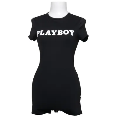 Byxdress (Svart) från Playboy x Missguided Elastan, Polyamid