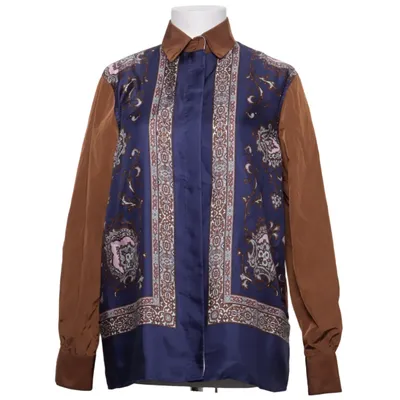 Blouse (Brown, Blue, Multicolored) from Le Sarte Pettegole Polyester