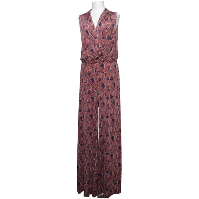 Jumpsuit (Brown, Blue) from Ilse Jacobsen Hornbæk Elastane, Polyester