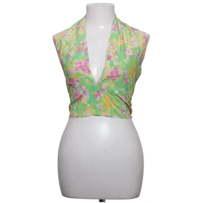 Haltertop (Groen, Meerkleurig) van With Jéan Viscose