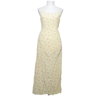 Maxi dress (Yellow, Pink) from Clockhouse by C&A Cotton, Viscose