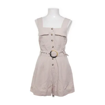 Jumpsuit (Beige) from H&M Trend Viscose, Cotton, Linen