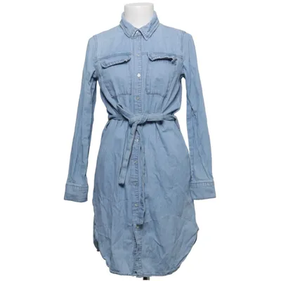 Robe chemise (Bleu) de Pieces Coton