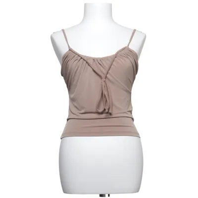 Haltertop (Beige) van NA-KD Elastaan, Polyester
