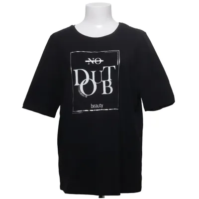 T-shirt (Svart) från Icona Bomull, Elastan