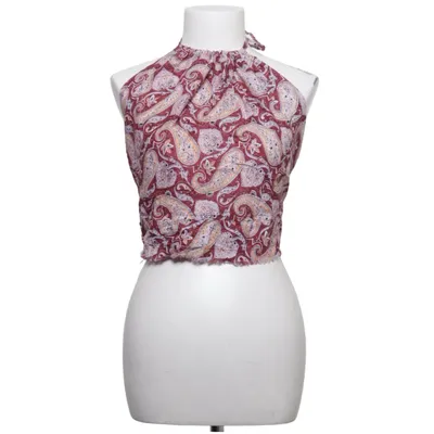 Halterneck top (Rød, Gul, Flerfarvet) fra Madekind Bomuld