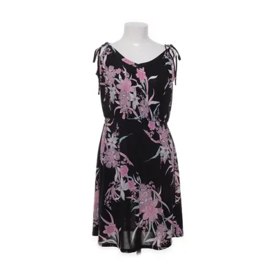 Klänning (Svart, Rosa, Flerfärgad) från Juna Elastan, Polyester