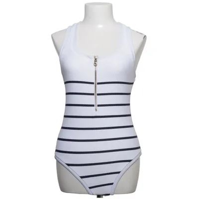 Swimsuit (White, Black) from Heidi Klein Elastane, Polyamide