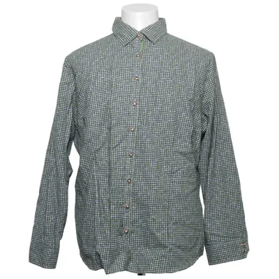 Shirt (Groen, Wit) van Os Trachten Katoen