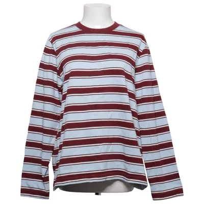 Lange mouwen shirt (Blauw, Rood, Wit) van Dariadéh Organisch katoen