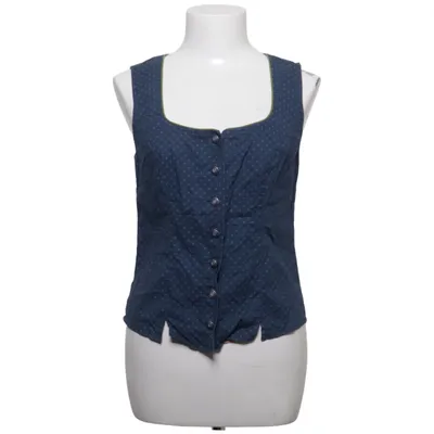 Vest (Blue, Multicolored) from Allwerk Cotton