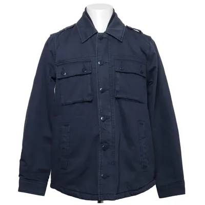 Safarijacka (Blå) från Abercrombie & Fitch Bomull, Polyester