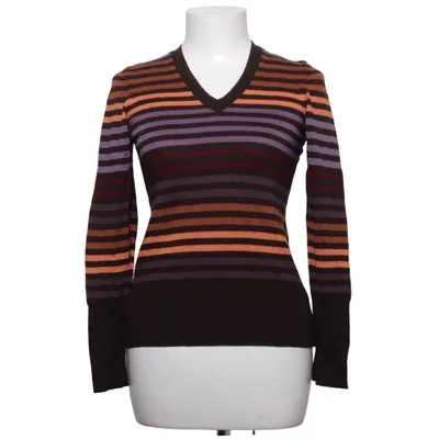 Pullover (Brun, Lilla, Orange) fra Cyrillus Merinould