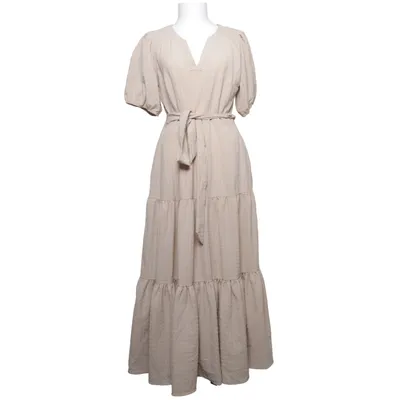 Robe longue (Beige) de Gallery Élasthane, Polyester