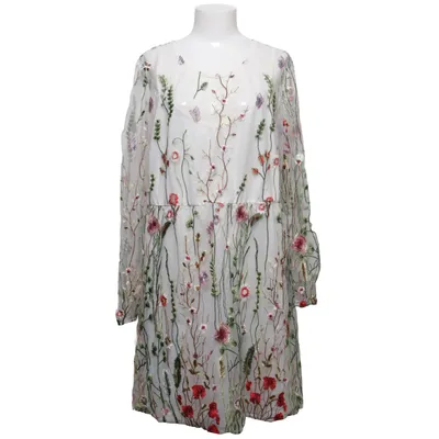 Klänning (Vit, Flerfärgad) från Boohoo Polyester