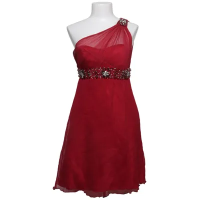 Robe de cocktail (Rouge) de Juju & Christine Soie