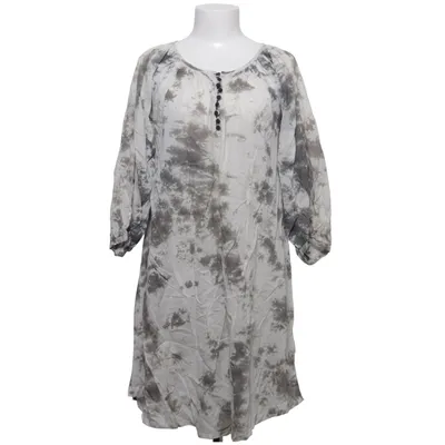 Klänning (Grå, Vit) från Rika Bomull