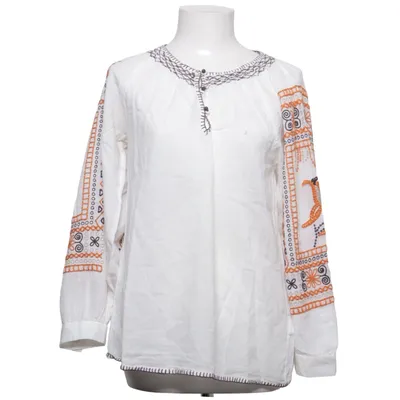 Blouse (White, Multicolored) from Nina Kaufmann Cotton