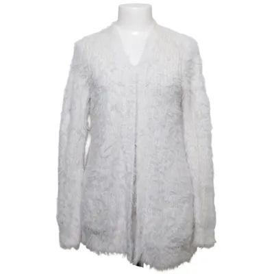 Cardigan (Hvid) fra Love Knitwear Akryl, Polyamid