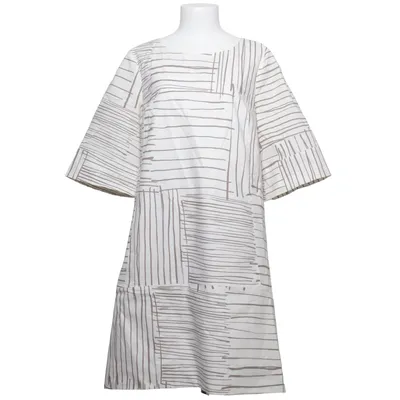 Robe (Blanc, Gris) de Peserico Coton, Élasthane