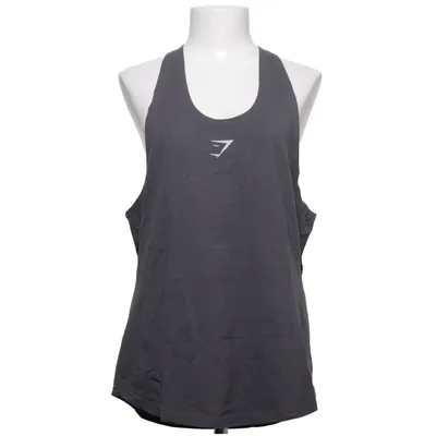 Débardeur de sport (Gris) de Gymshark Coton, Élasthane, Polyester