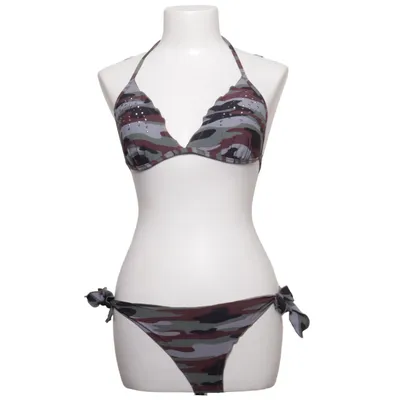 Bikini (Grün, Braun, Grau) von OVS Elasthan, Polyamid