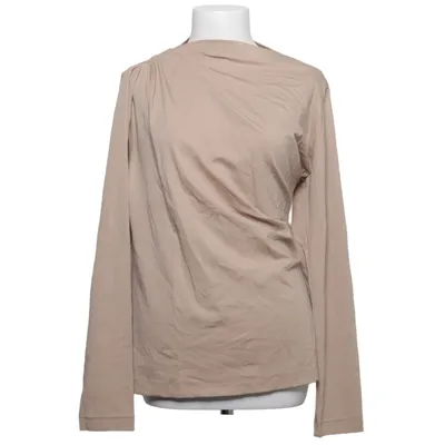 T-shirt à manches longues (Beige) de Nathalie Vleeschouwer Élasthane, Polyamide, Viscose