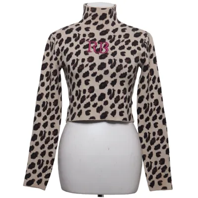 Polotröja (Beige, Brun, Svart) från Roberta Biagi Elastan, Polyester, Viskos