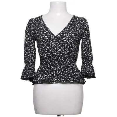 Wikkelblouse (BIEN WRAP SMOCK TEE) van Bien Bleu Elastaan, Polyester
