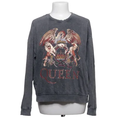 Sweatshirt (Gray) from Queen Cotton, Polyester