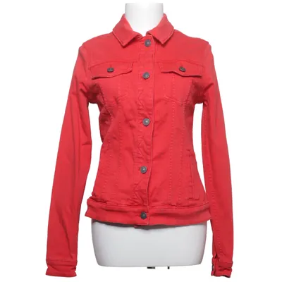 Spijkerjas (Rood) van Yessica by C&A Katoen, Elastaan