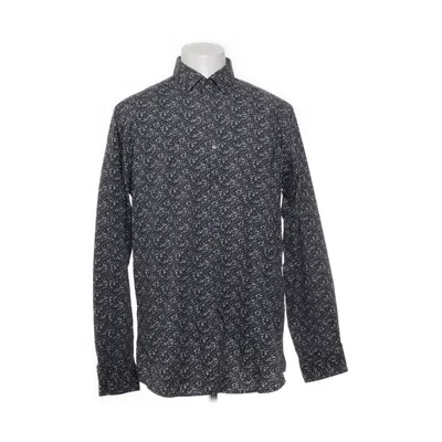 Shirt (Blauw, Meerkleurig) van Dressmann Katoen, Polyester