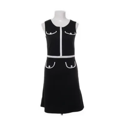 Kjole (Sort, Hvid) fra Top Vintage Elastan, Polyester, Viscose