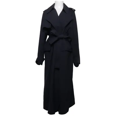 Trenchcoat (Blauw) van COS Polyester, Wol, Elastaan