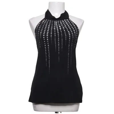 Halternecktopp (Svart, Vit) från Select Elastan, Polyamid, Polyester