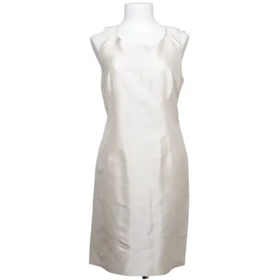 Jurk (Beige) van Sem Per Lei Polyester, Zijde