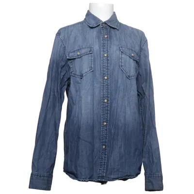 Denim shirt (Blue) from Giordano Cotton
